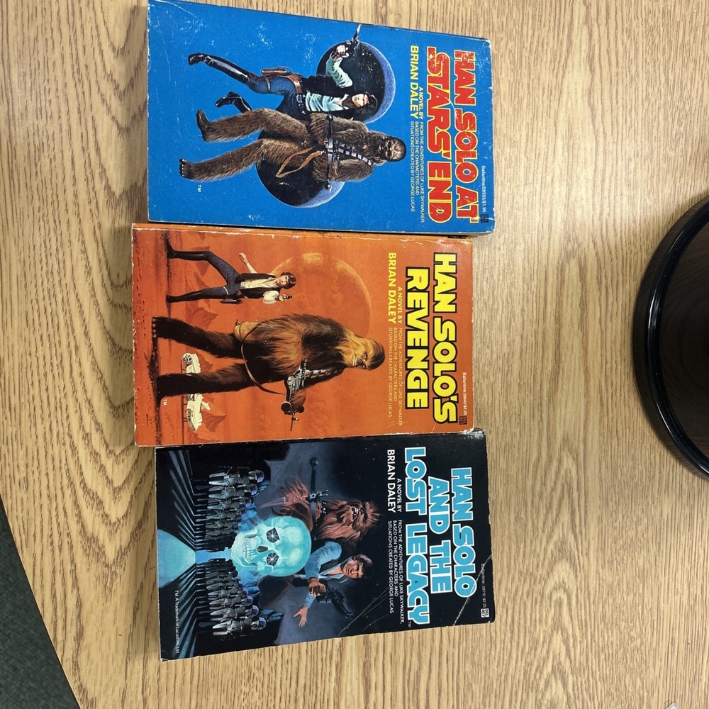 Star Wars: The Han Solo Adventures Trilogy by Brian Daley 1979-1980 Paperback